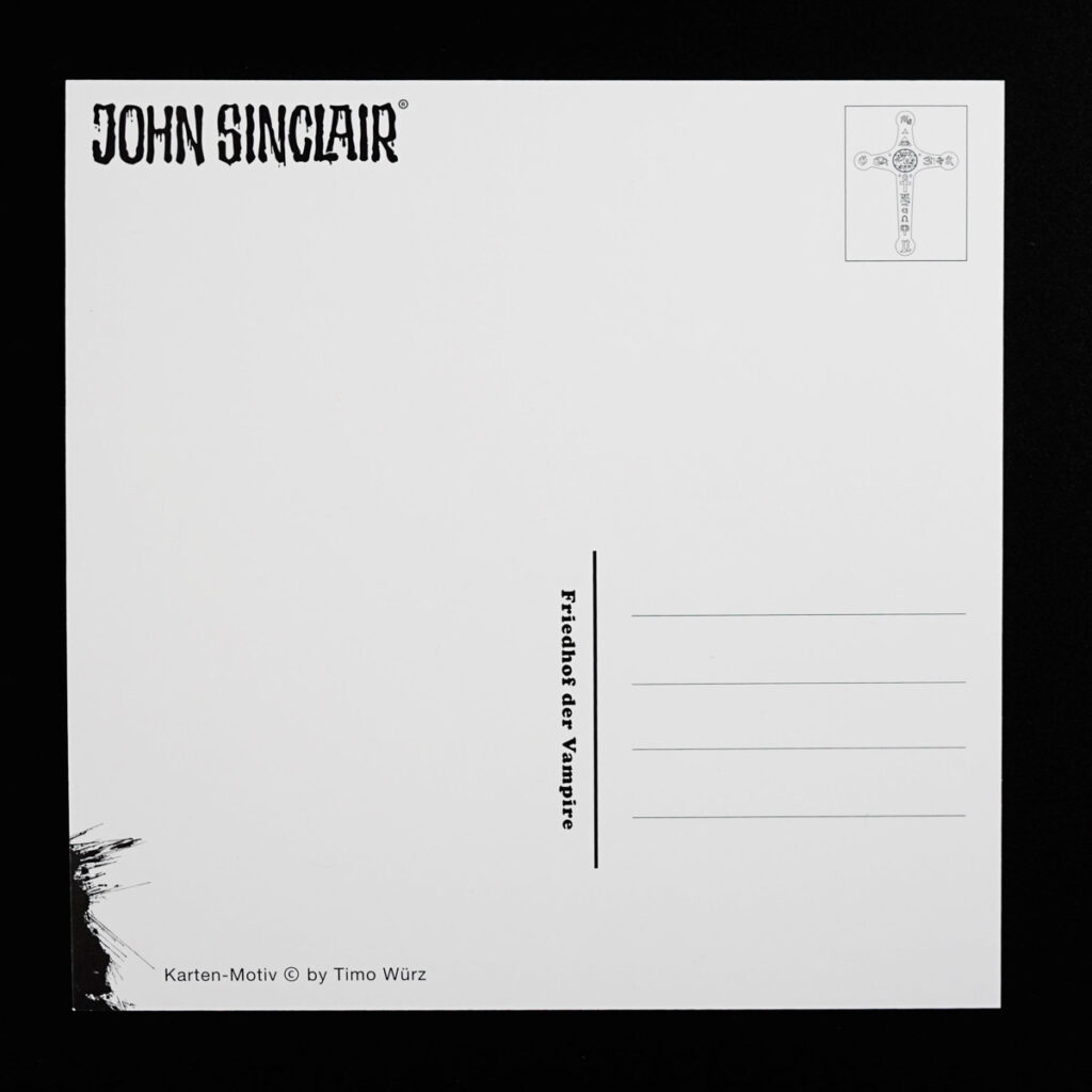 Der Geisterjaeger John Sinclair Motiv Postkarte Friedhof Der Vampire