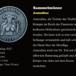 Halloween-Special: Sammelmünzen Asmodina & Lady X